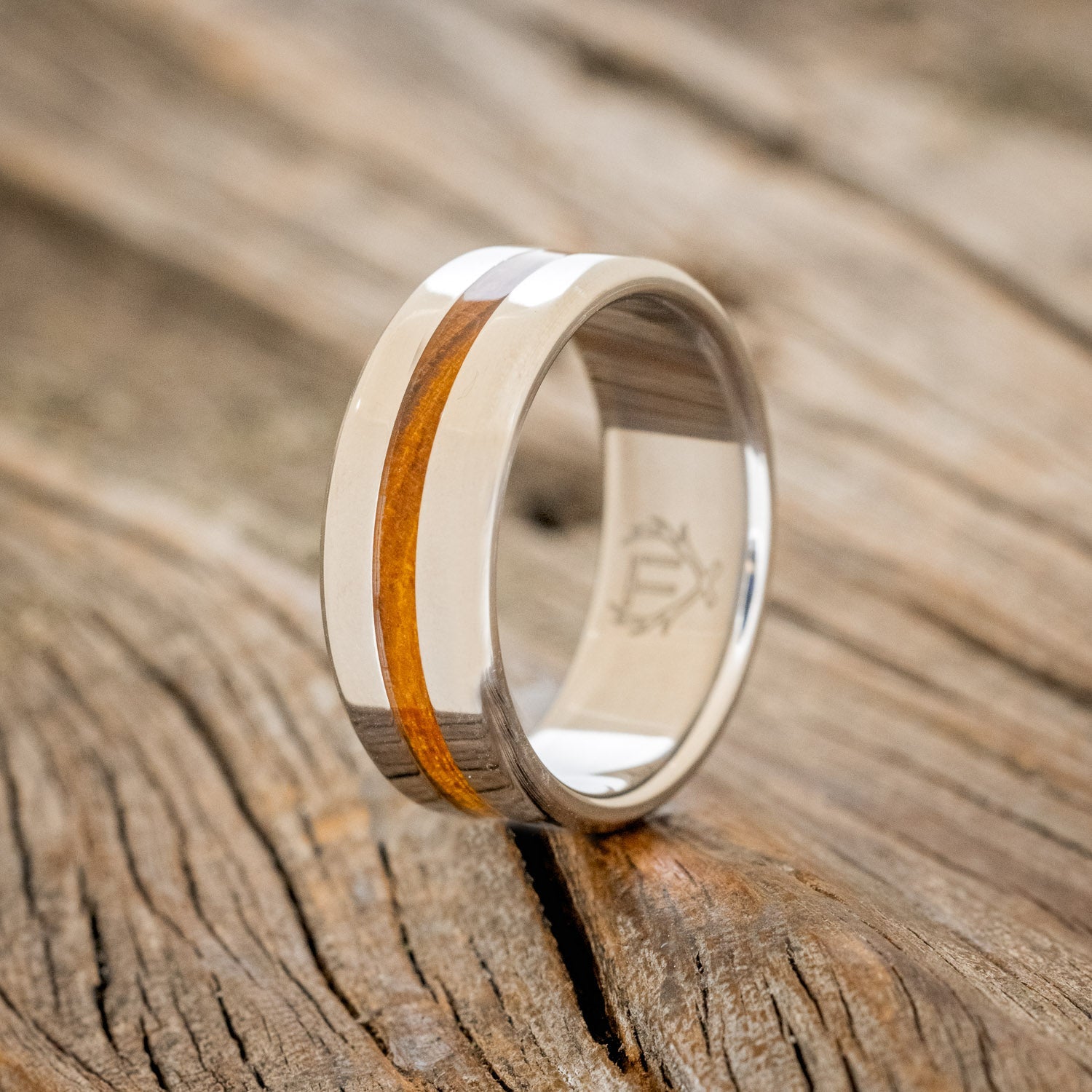 "NIRVANA" - CENTERED IRONWOOD WEDDING MATCHING SET-5