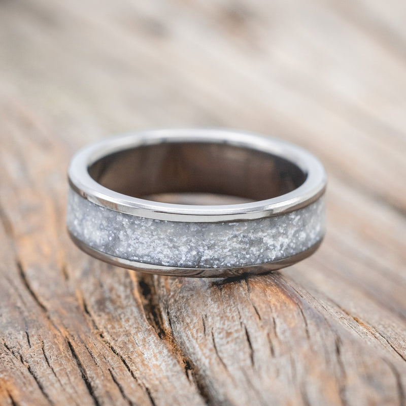 "RAINIER" - DIAMOND DUST WEDDING RING-Staghead Designs