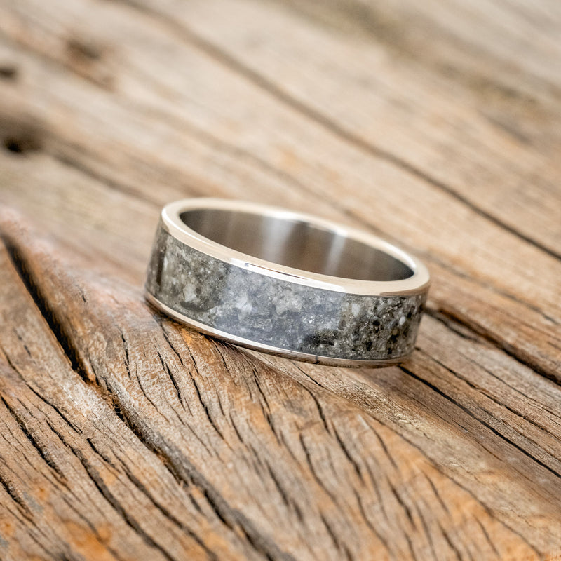 "RAINIER" - MOONSTONE WEDDING RING-2