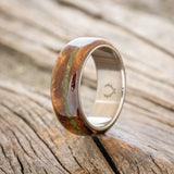 CUSTOM INVOICE FOR ORDER # 86750 - "REMMY" - REDWOOD & MOSS WEDDING RING-1