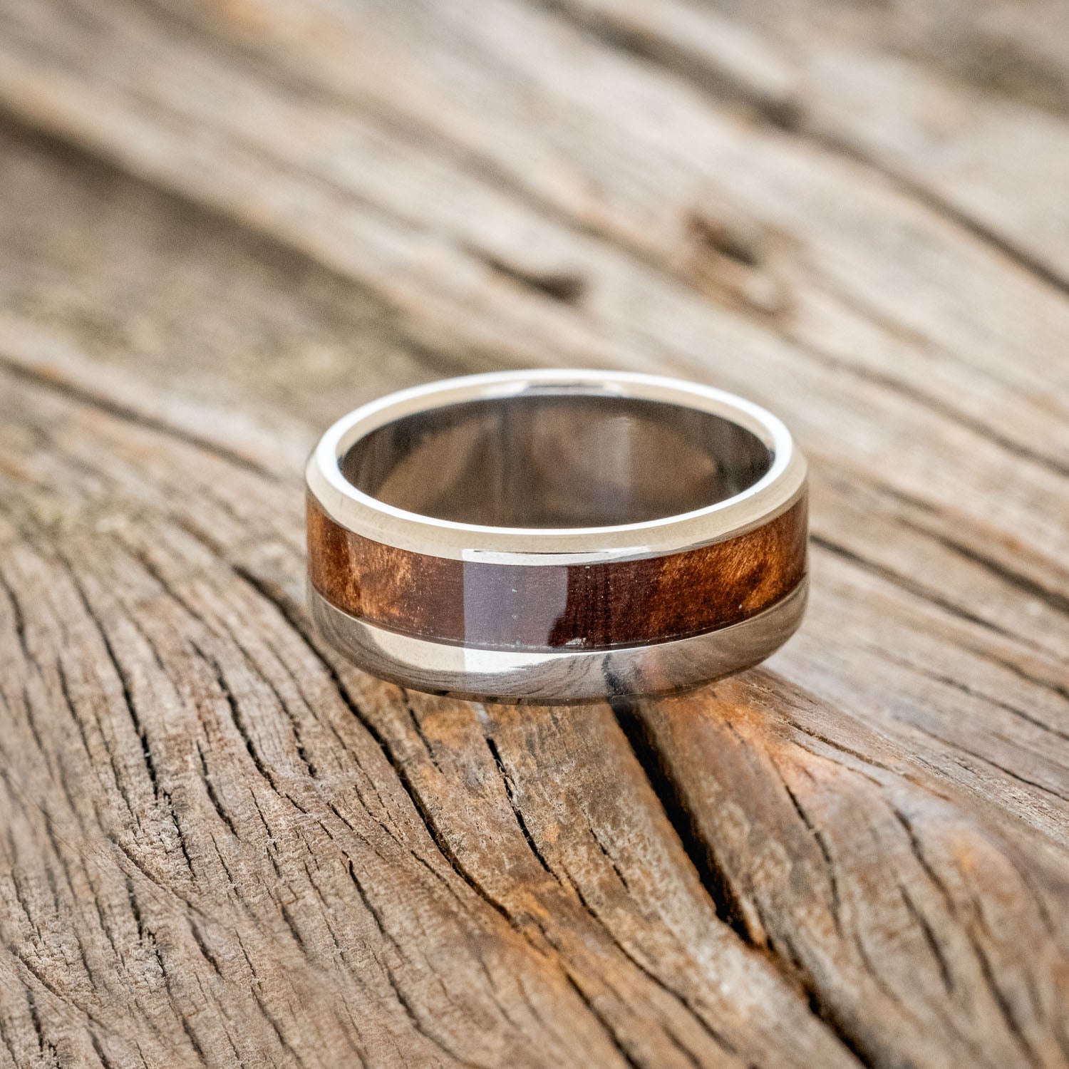 "TANNER" - REDWOOD WEDDING BAND-3