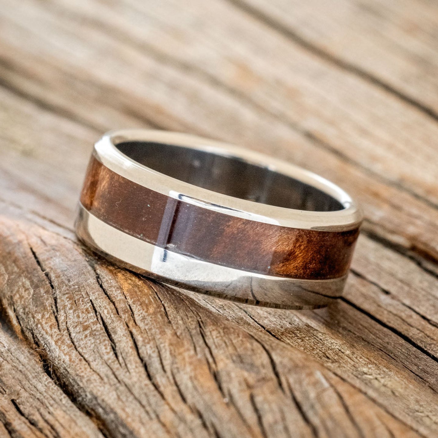 "TANNER" - REDWOOD WEDDING BAND-2
