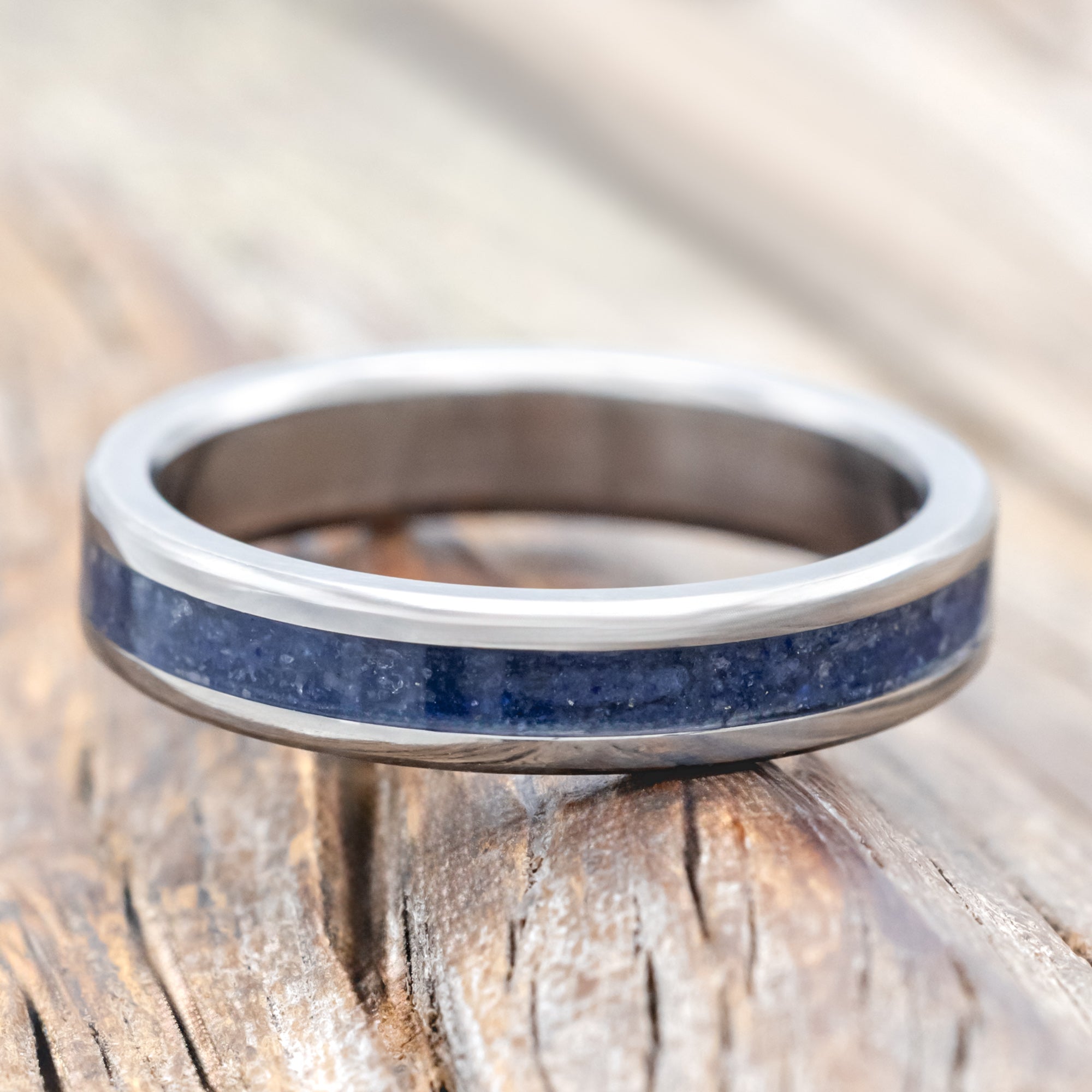 "ETERNA" - LAPIS LAZULI STACKING BAND-Staghead Designs