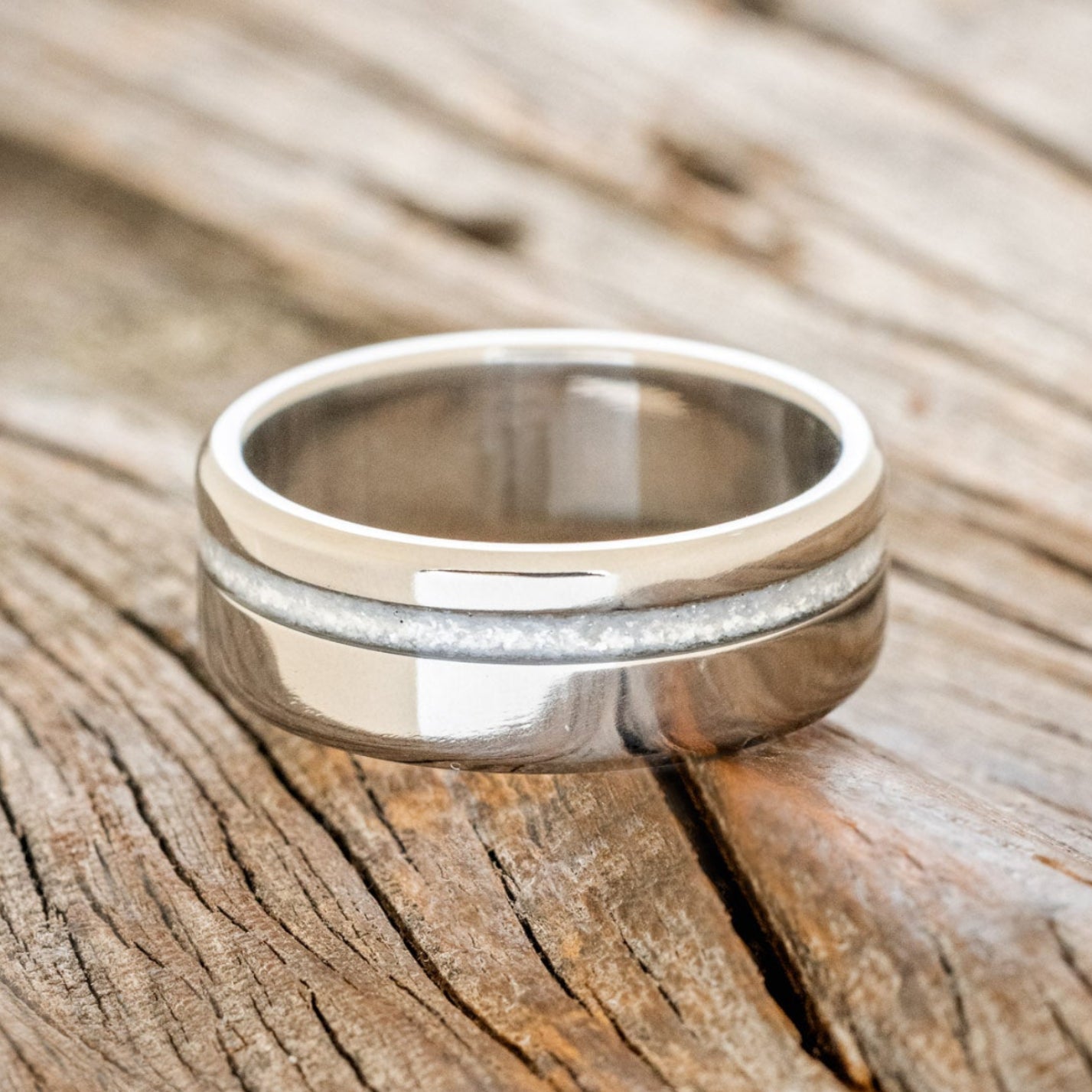 "VERTIGO" - DIAMOND DUST WEDDING RING-3