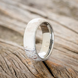 "HAVEN" - ANTLER WEDDING BAND - READY TO SHIP-4