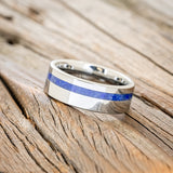 "VERTIGO" - LAPIS LAZULI WEDDING BAND