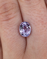 "TWYLA" - FANCY PURPLE PINK BRILLIANT OVAL SAPPHIRE-7