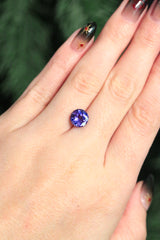 "VIOLA" - ROUND VIOLET TANZANITE-7