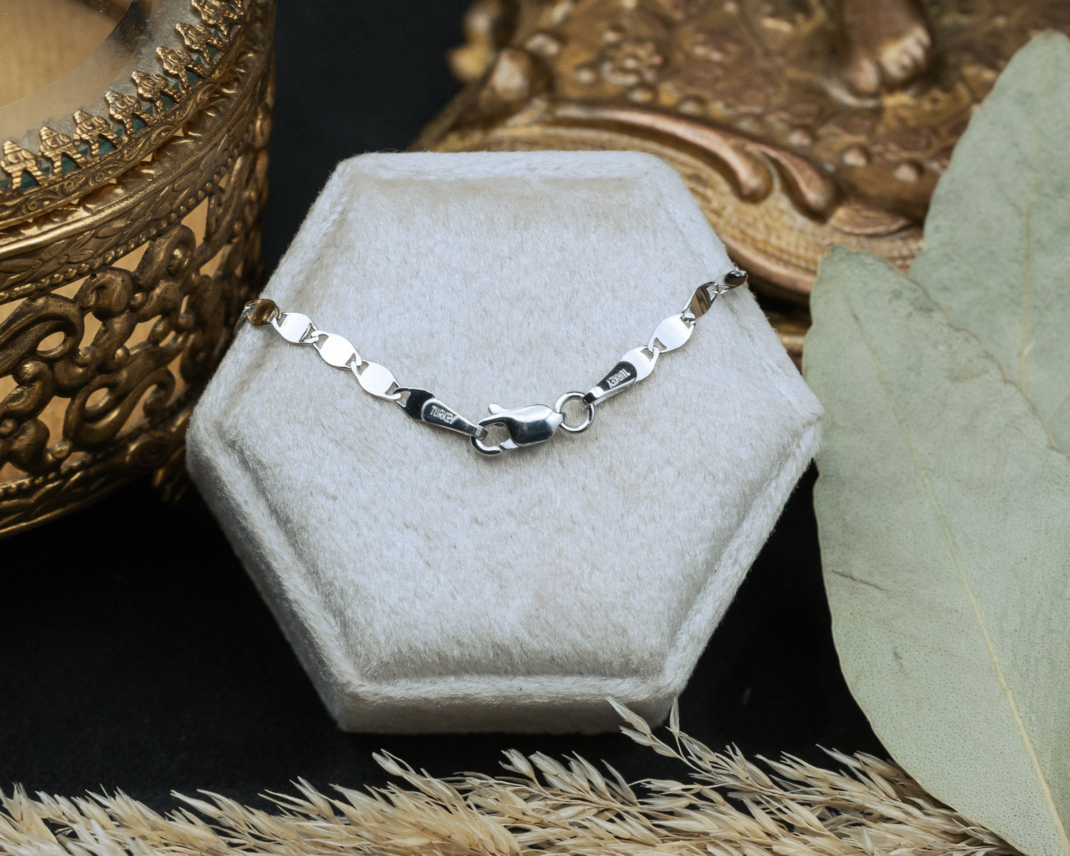 14K GOLD VALENTINO CHAIN-Staghead Designs