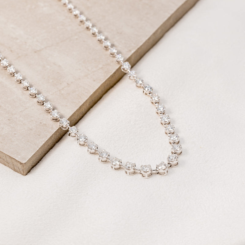 6 3/4 CTW LAB-GROWN DIAMOND NECKLACE-11