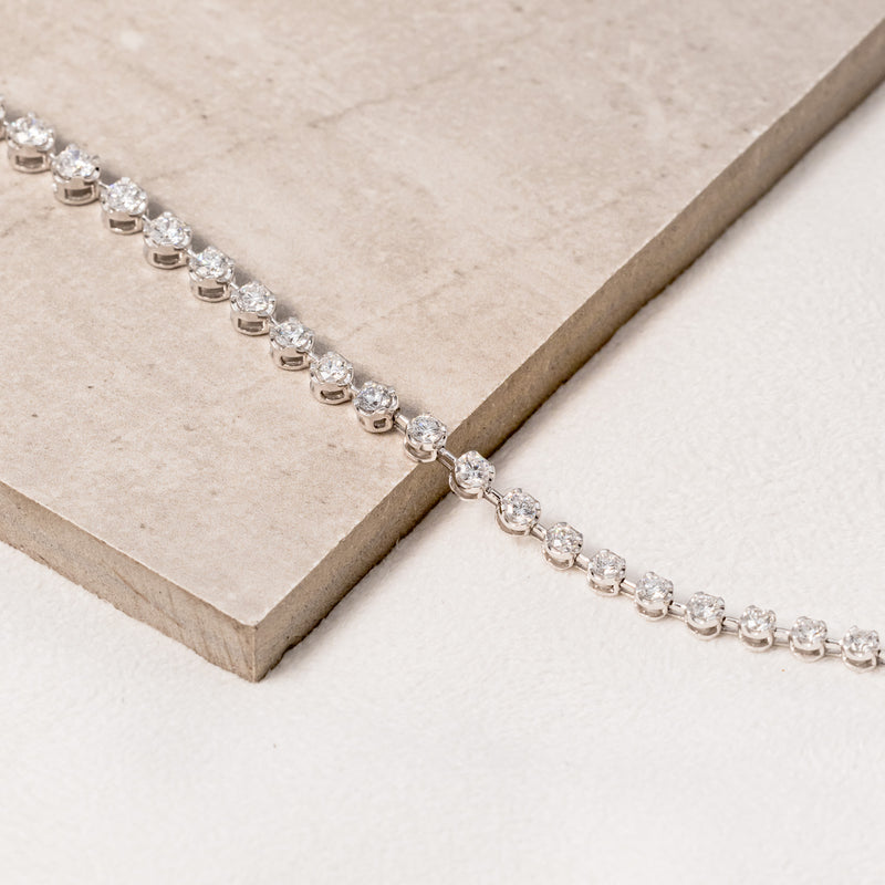 6 3/4 CTW LAB-GROWN DIAMOND NECKLACE-12