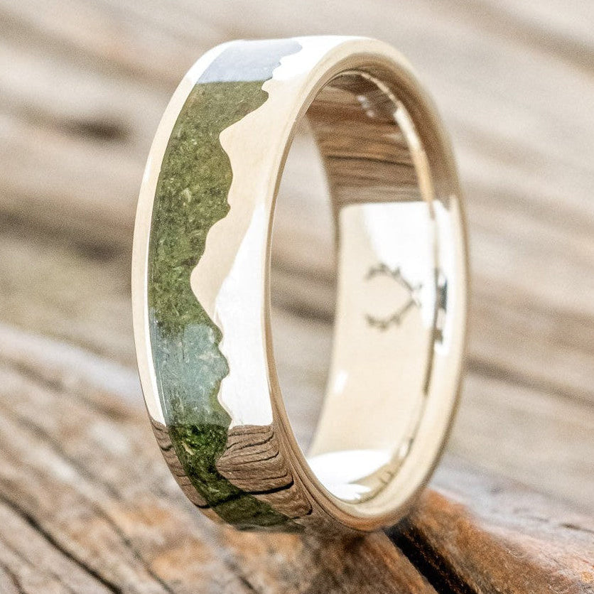 "HELIOS" - MOSS MOUNTAIN RANGE WEDDING BAND-2