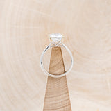 "GENEVIEVE" - PRINCESS CUT MOISSANITE SOLITAIRE ENGAGEMENT RING-6