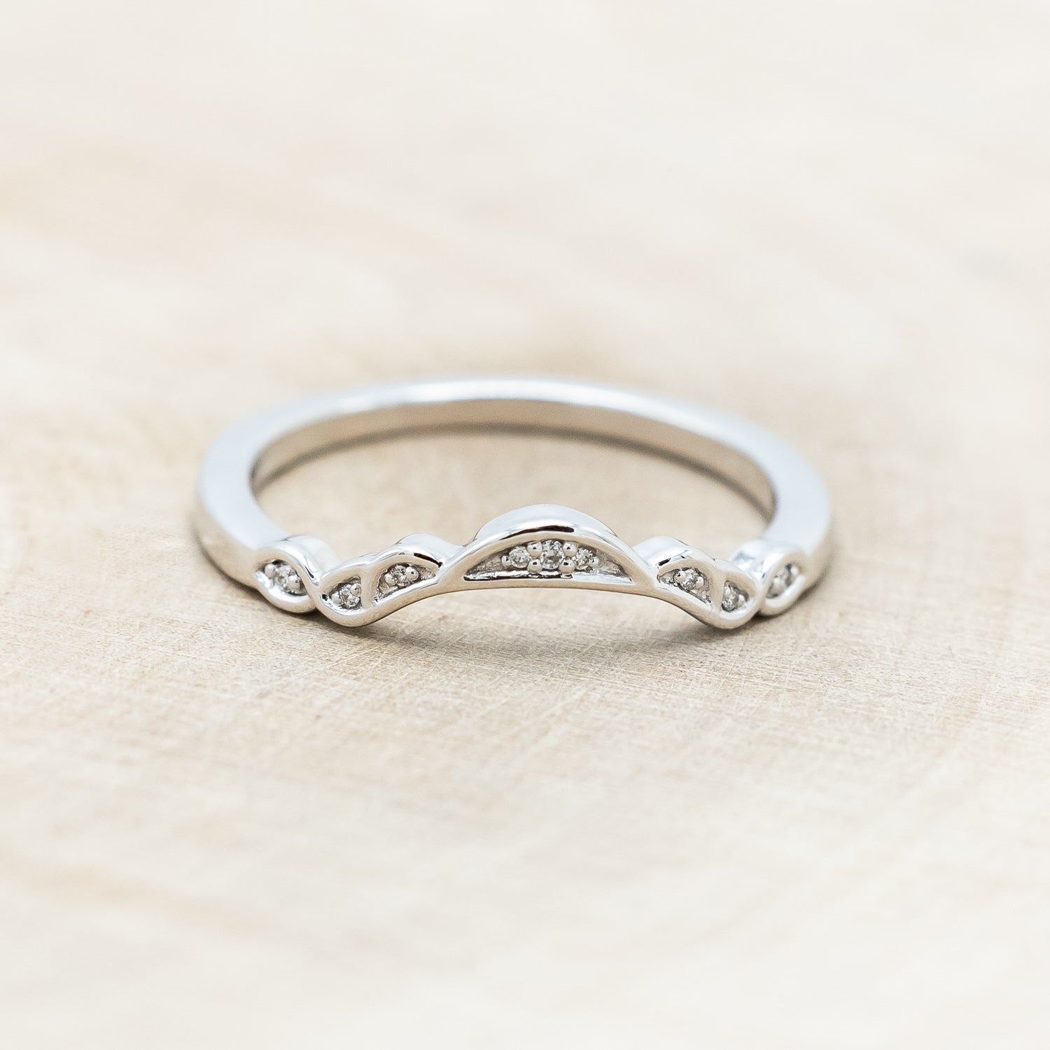 "AIFE" - CELTIC KNOT HEXAGON MOSS AGATE ENGAGEMENT RING & TRACER-Staghead Designs