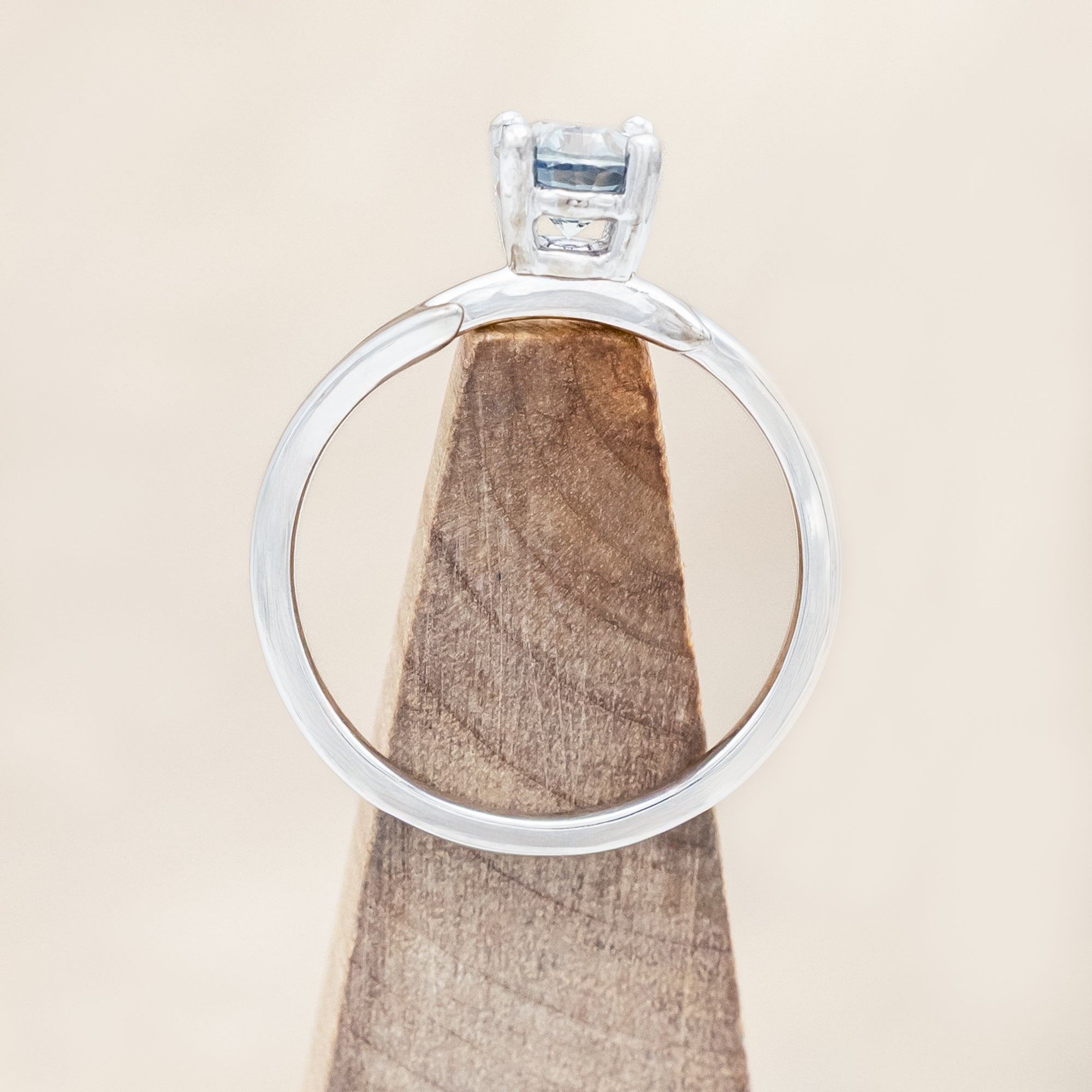 "ARTEMIS" - ENGAGEMENT RING WITH ANTLER-STYLE STACKING BAND - MOUNTING ONLY - SELECT YOUR OWN STONE-Staghead Designs