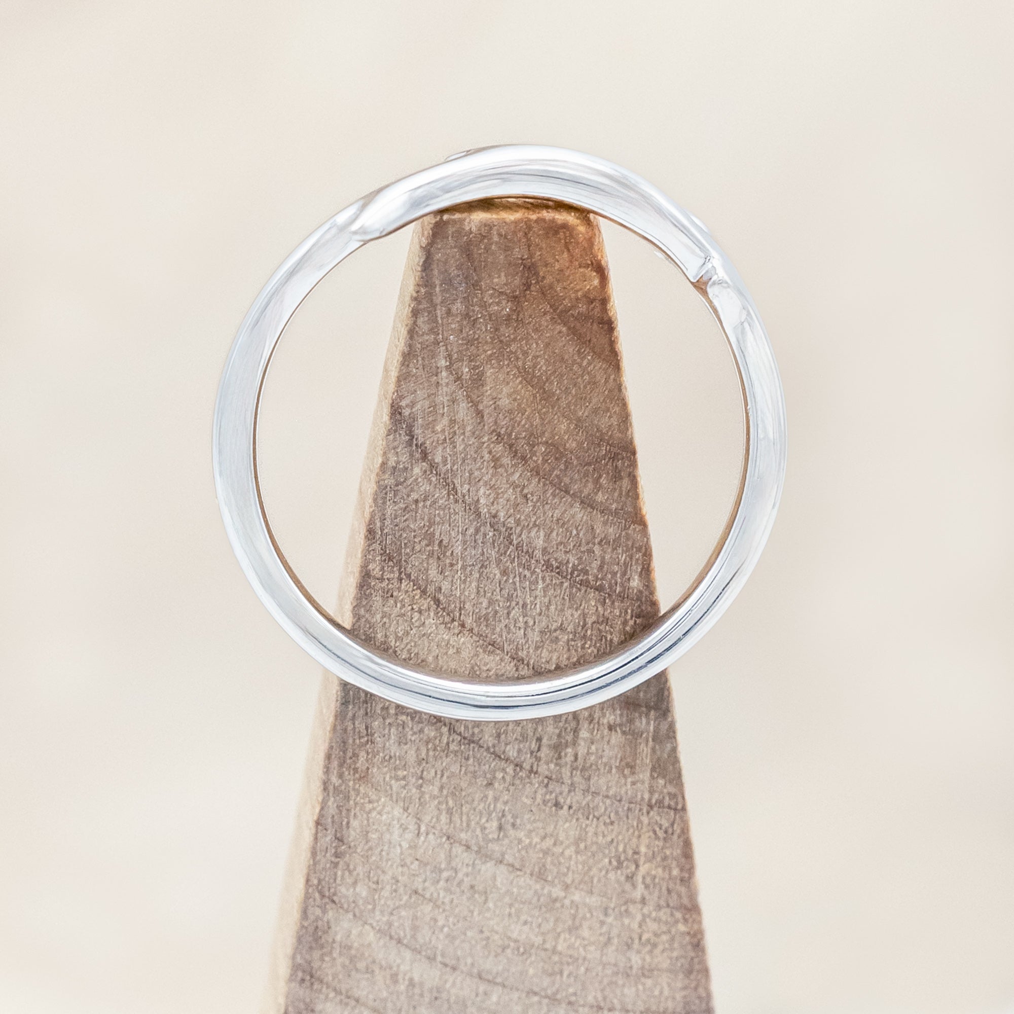 "ARTEMIS" - ENGAGEMENT RING WITH ANTLER-STYLE STACKING BAND - MOUNTING ONLY - SELECT YOUR OWN STONE-Staghead Designs
