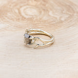 "ARTEMIS" - ENGAGEMENT RING WITH WITH DIAMOND ACCENTS - MOUNTING ONLY - SELECT YOUR OWN STONE
