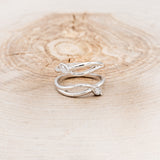 DIAMOND LEAF RING GUARD-4