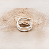 DIAMOND LEAF RING GUARD-5