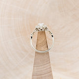 "EILEEN" - PEAR CUT LAB-GROWN DIAMOND ENGAGEMENT RING WITH DIAMOND ACCENTS-6