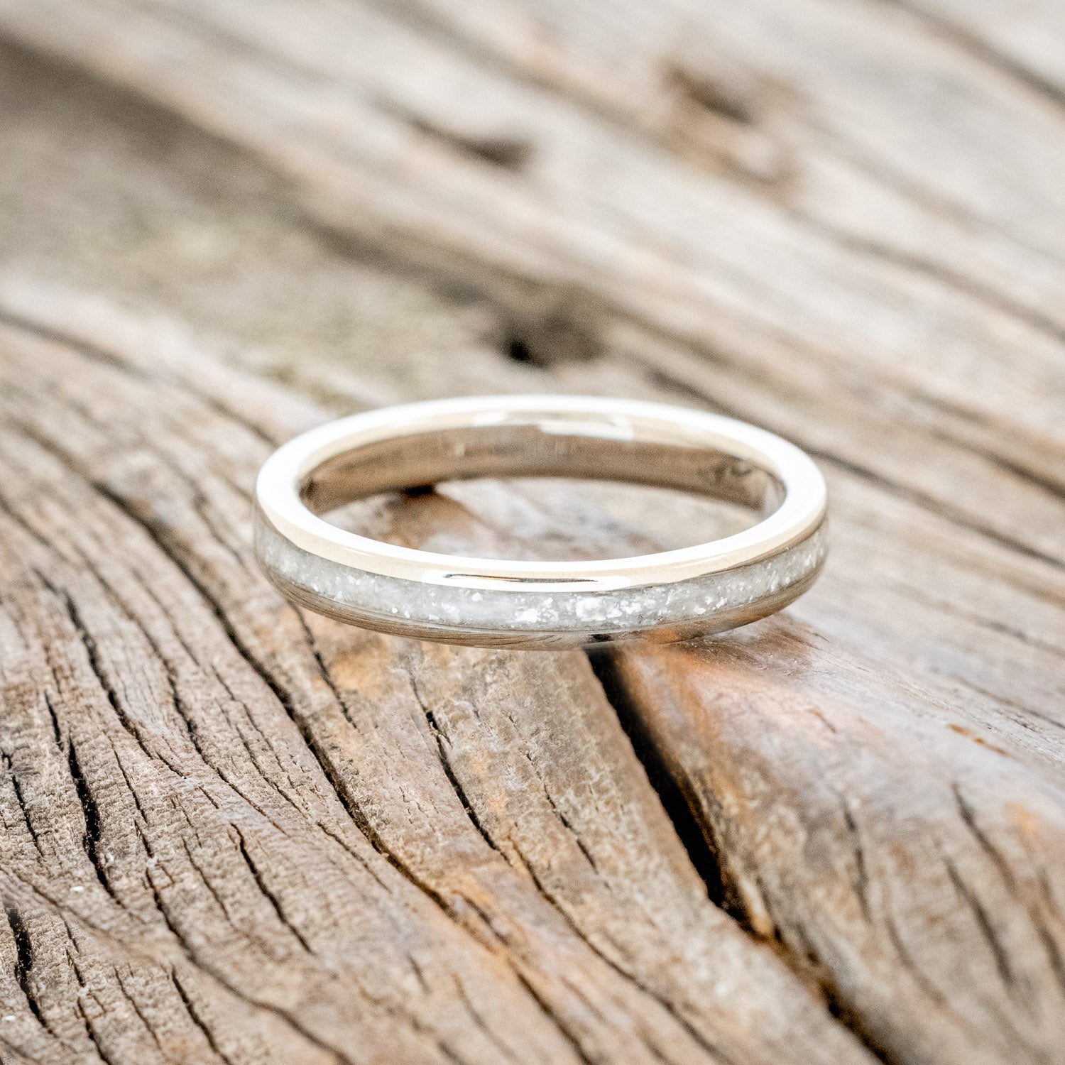 "ETERNA" - DIAMOND DUST STACKING BAND-15