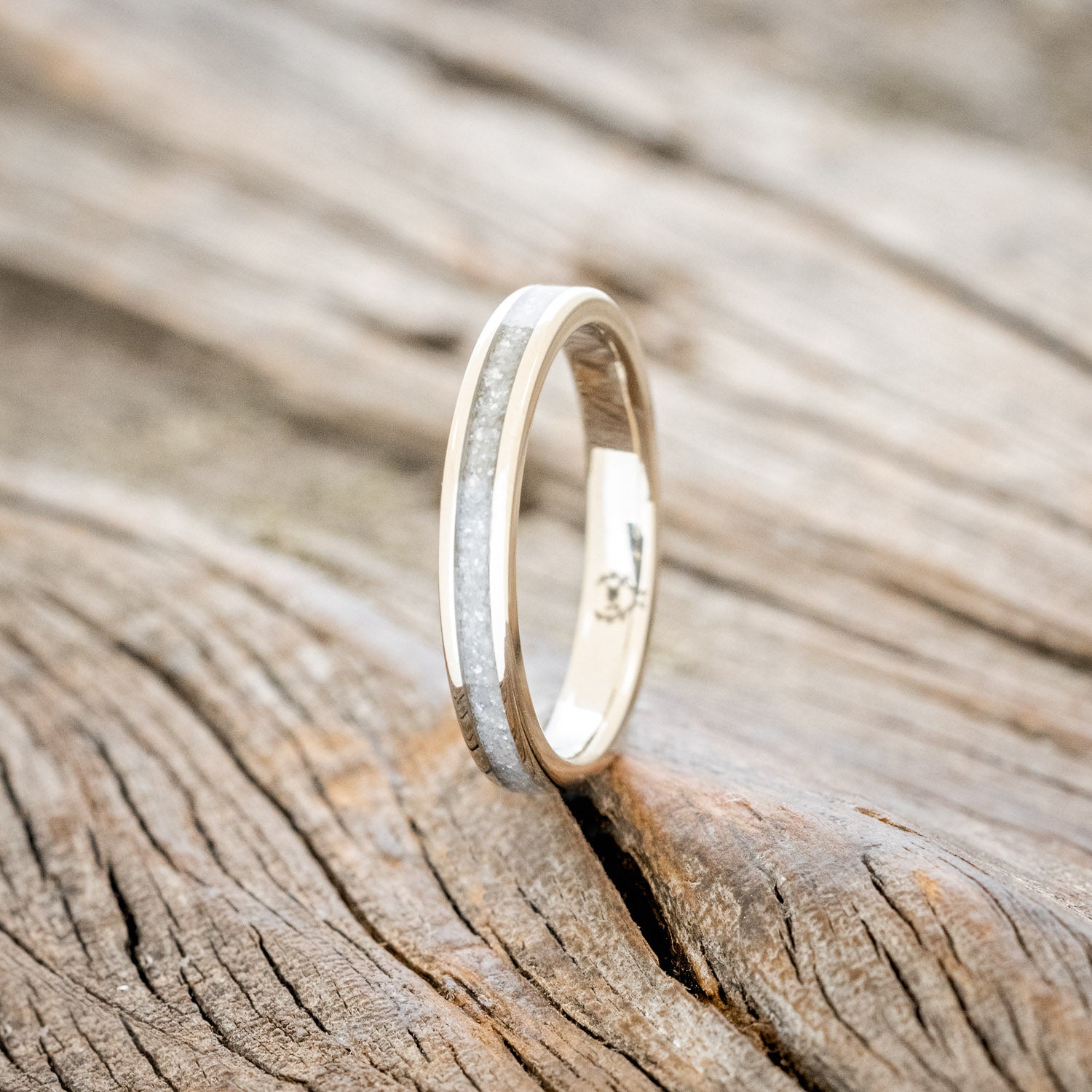 "ETERNA" - DIAMOND DUST STACKING BAND-13