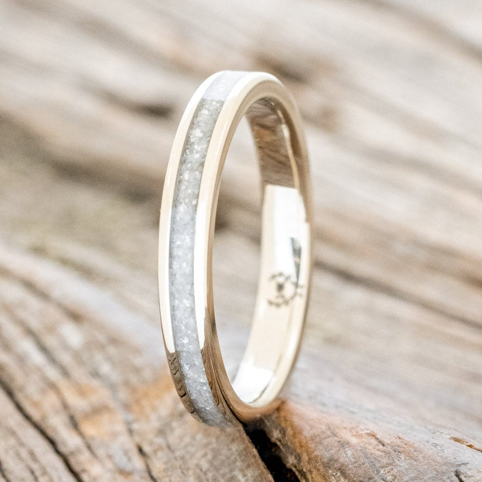 "ETERNA" - DIAMOND DUST STACKING BAND-13