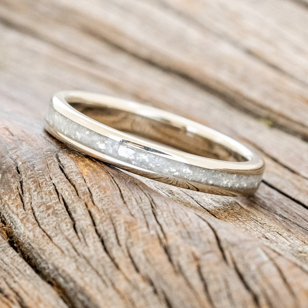 "ETERNA" - DIAMOND DUST STACKING BAND-14