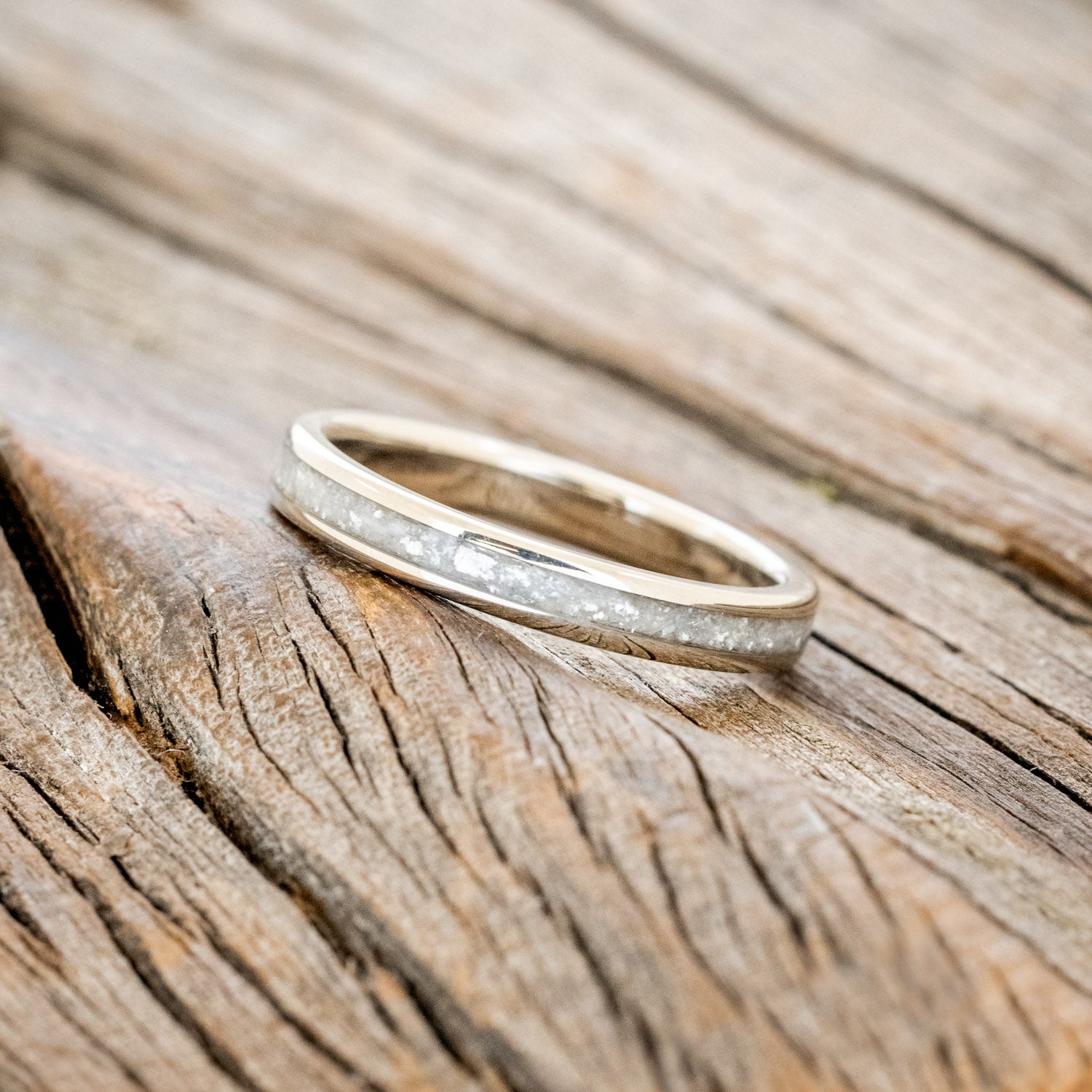 "ETERNA" - DIAMOND DUST STACKING BAND-14