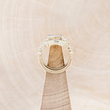 "HECATE" - DIAMOND DUST MOON RING GUARD WITH DIAMOND ACCENTS-12