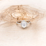 "JANE" - OVAL MOONSTONE ENGAGEMENT RING WITH DIAMONDS ACCENTS-10