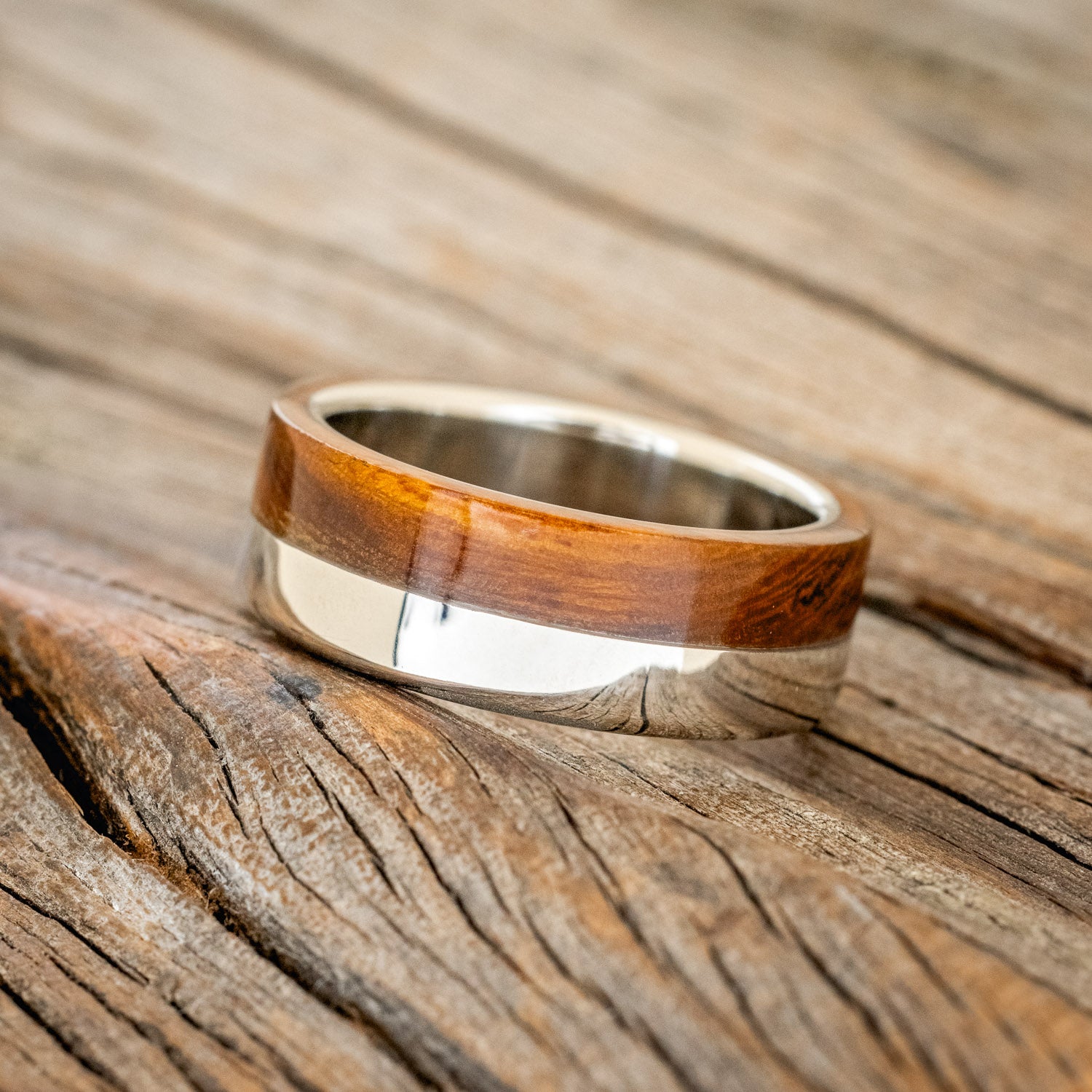 "LEDGER" - IRONWOOD WEDDING BAND-11