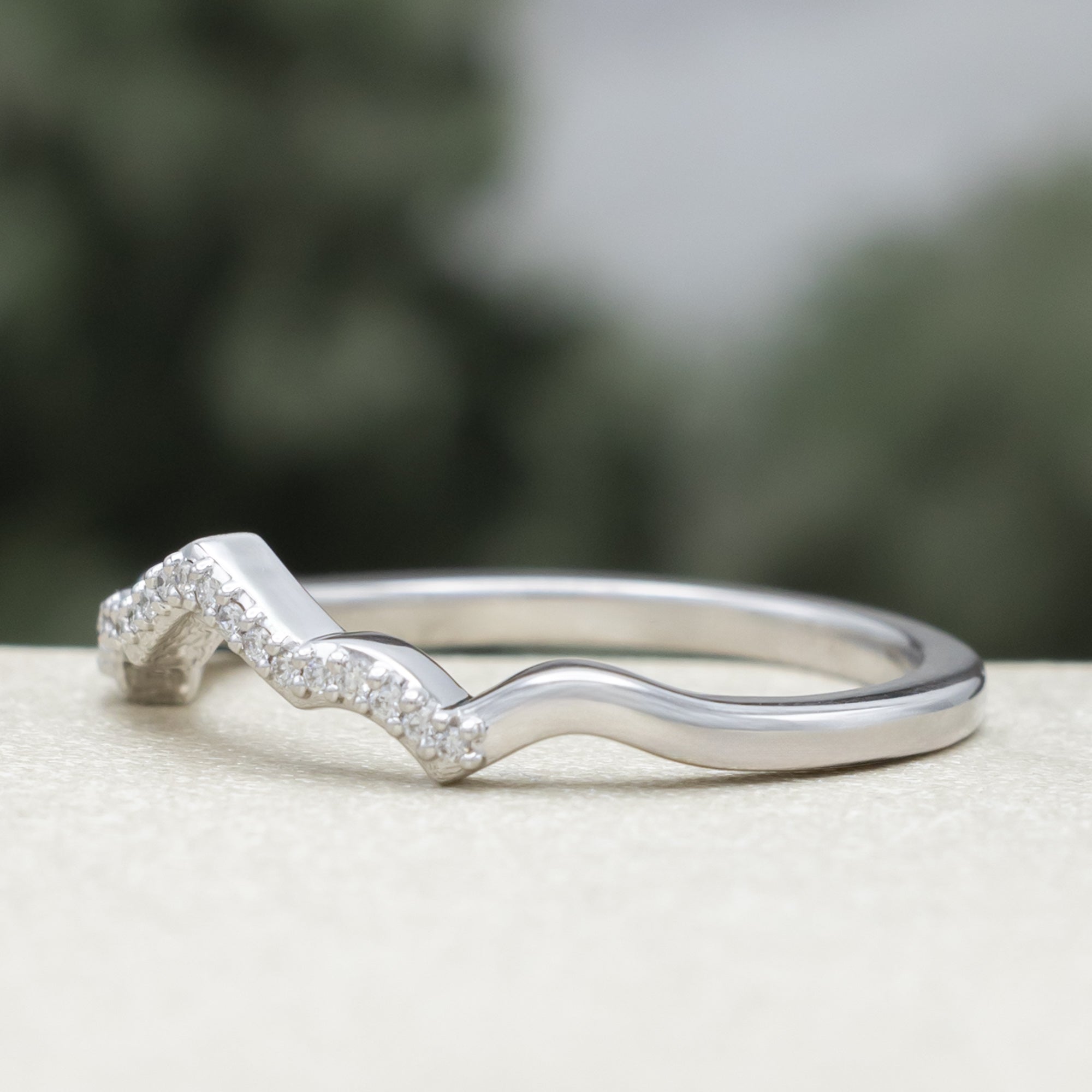 "Lucy In The Sky" - 14K Gold Tracer With Diamond Accents