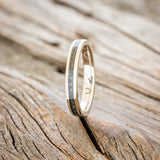 "ETERNA" - PYRITE INLAY STACKING BAND-1