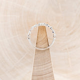 ANNIVERSARY BAND WITH MARQUISE & ROUND DIAMOND ACCENTS-6