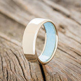 LINED WEDDING BAND WITH A CUSTOM FINISH-Staghead Designs