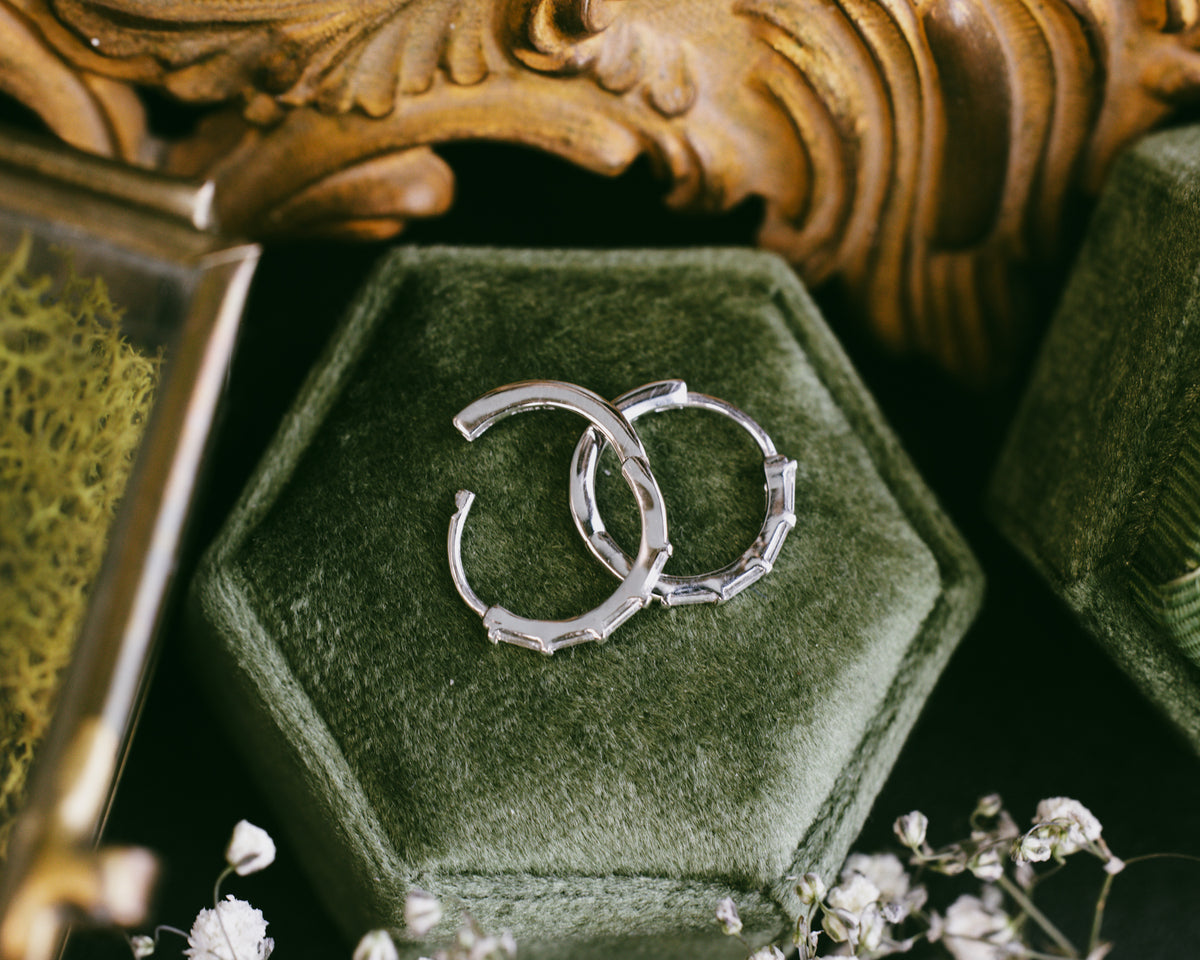 1/3 CTW LAB-GROWN DIAMOND HOOP EARRINGS IN 14K GOLD-5