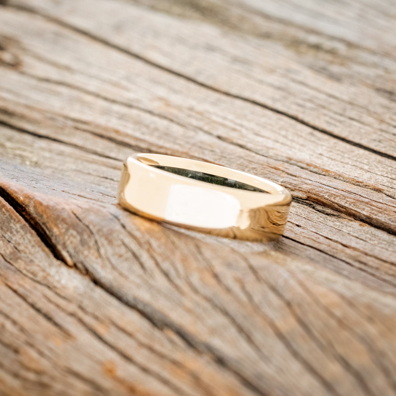 MOSS LINED WEDDING BAND-5