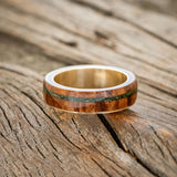 "REMMY" - REDWOOD & MOSS WEDDING RING-6