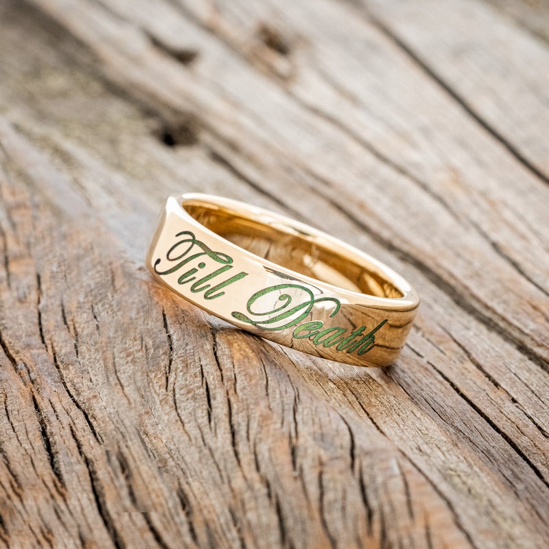 Personalized Name Engraved Ring - Customized Ring - Name Ring - VivaGifts