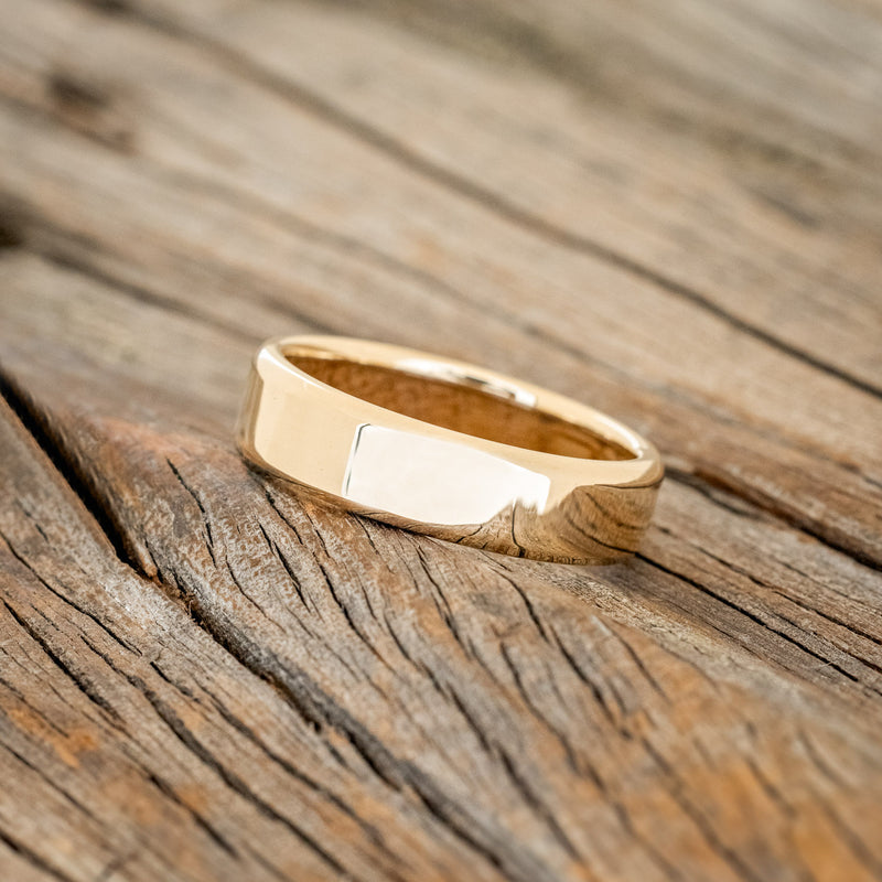 WHISKEY BARREL LINED WEDDING BAND – Staghead Designs