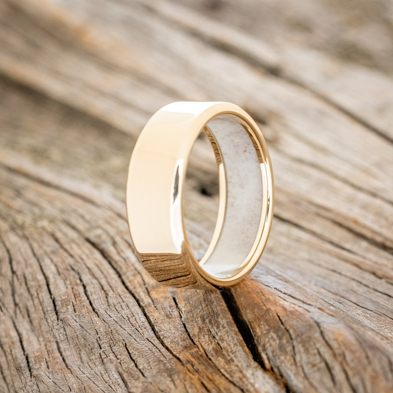 LINED WEDDING BAND WITH A CUSTOM FINISH-Staghead Designs