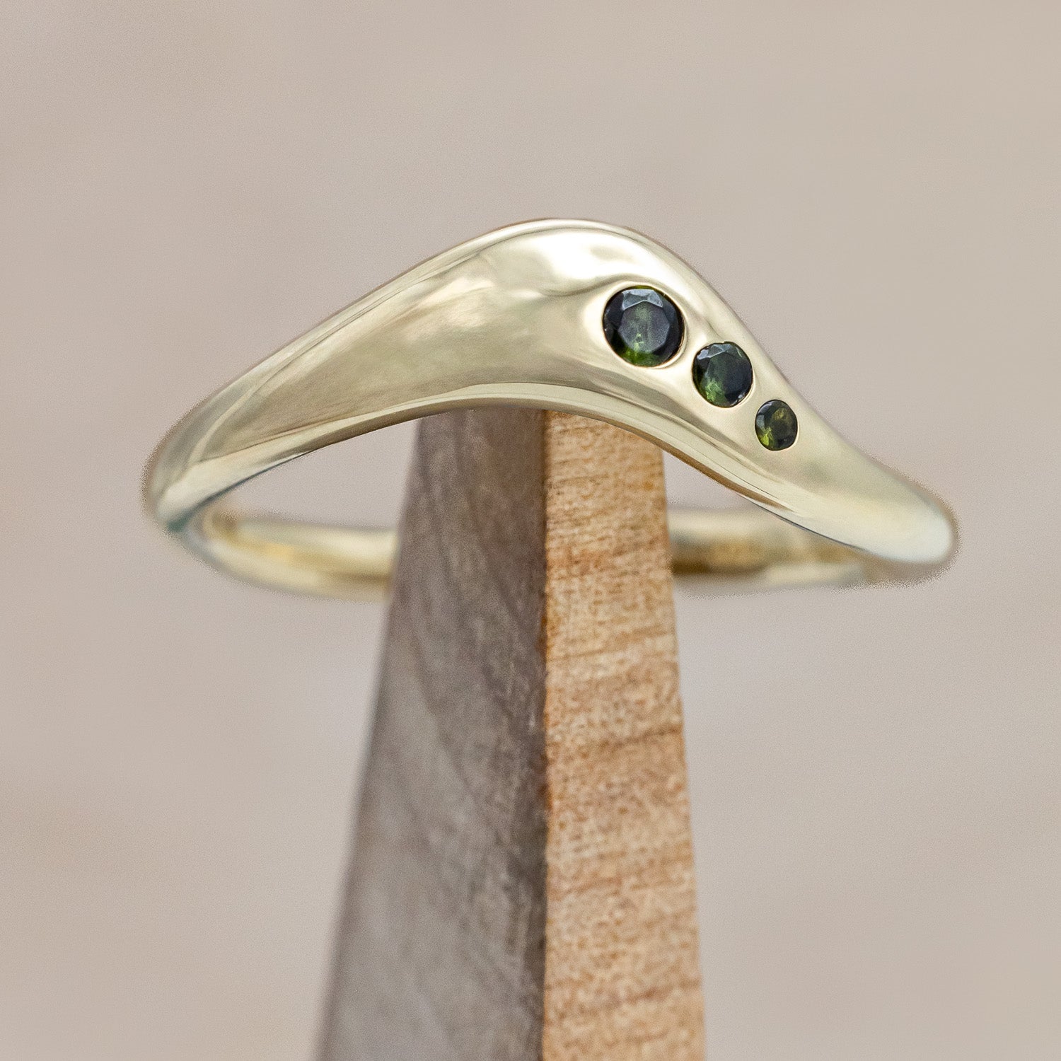 "Sybil" - asymmetrical tourmaline accented tracer