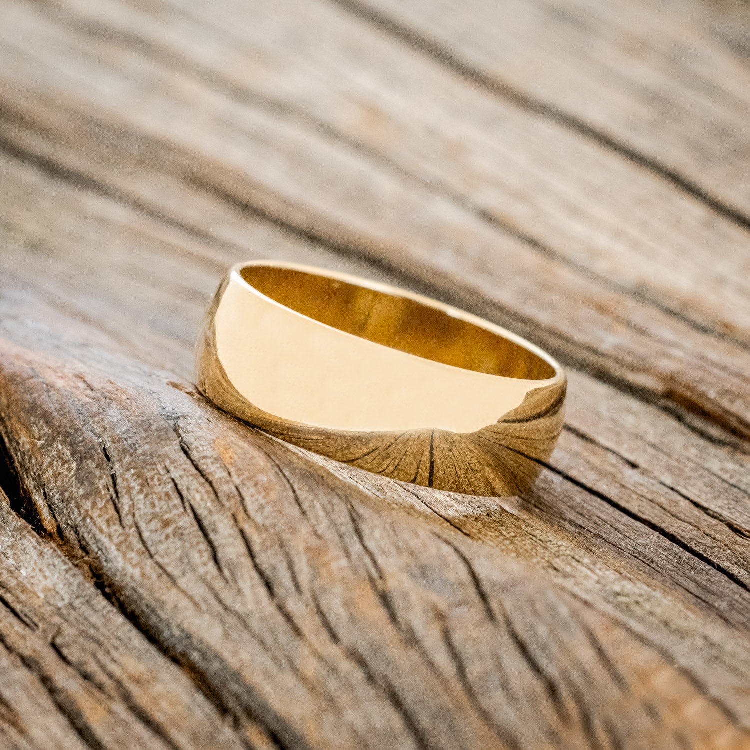 14K GOLD WEDDING BAND-2