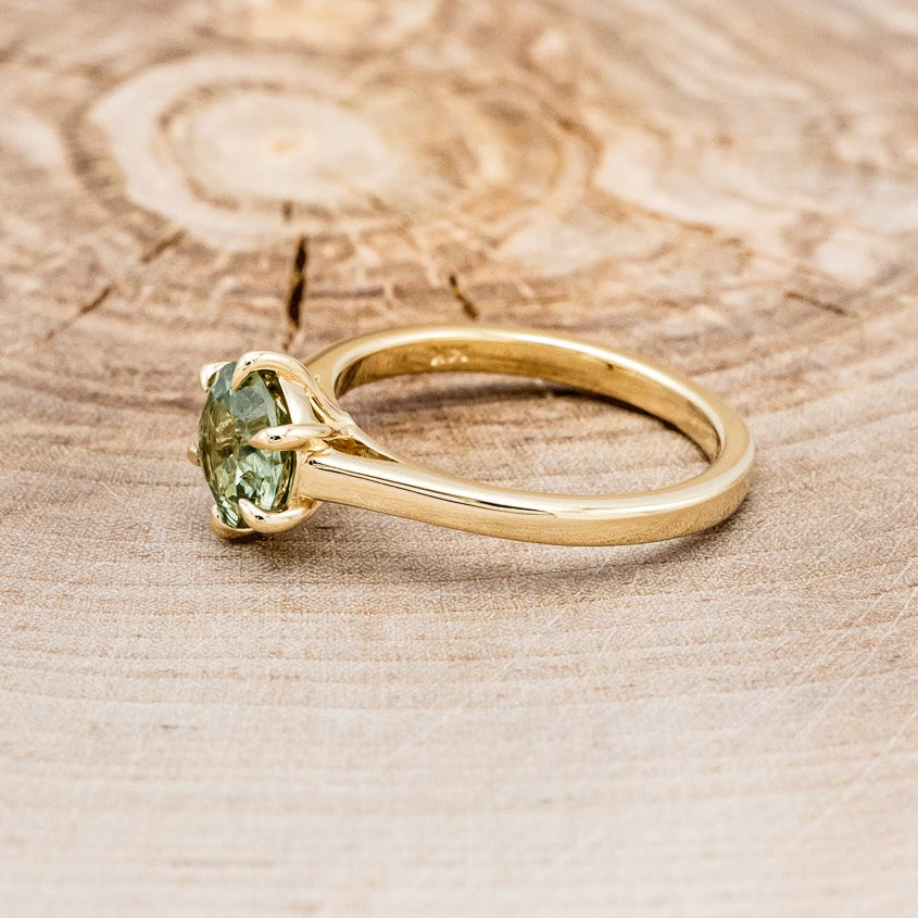 "RENA" - CLAW PRONGS SOLITAIRE ENGAGEMENT RING - MOUNTING ONLY - SELECT YOUR OWN STONE-3