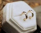 1/10 CTW NATURAL DIAMOND HUGGIE EARRINGS-3