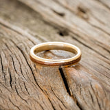 "ETERNA" - REDWOOD STACKING WEDDING BAND-3