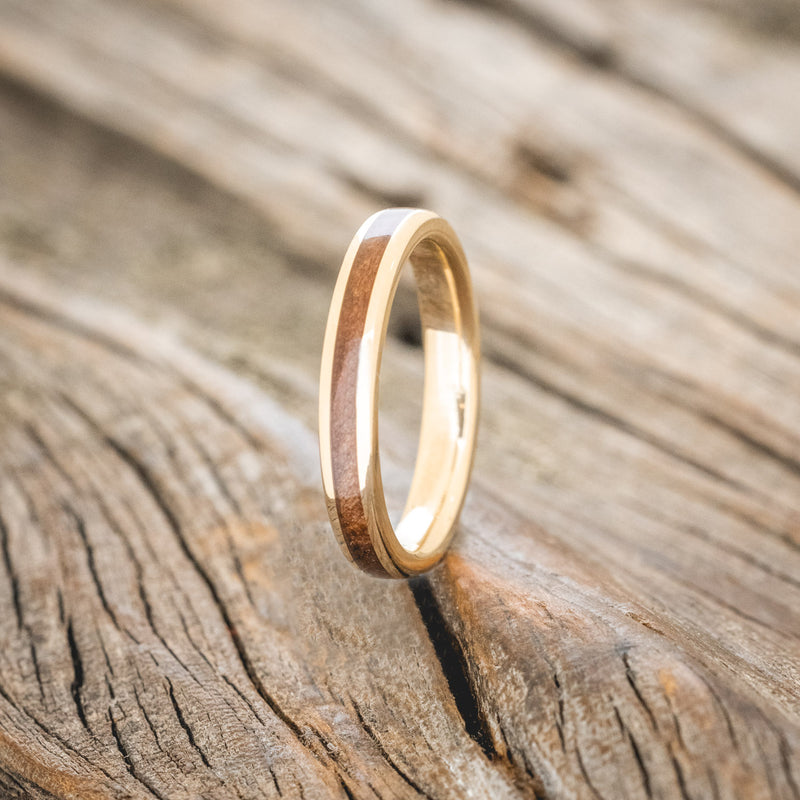 "ETERNA" - REDWOOD STACKING WEDDING BAND-1