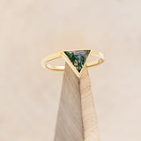 "JENNY FROM THE BLOCK" - TRIANGLE ENGAGEMENT RING-12