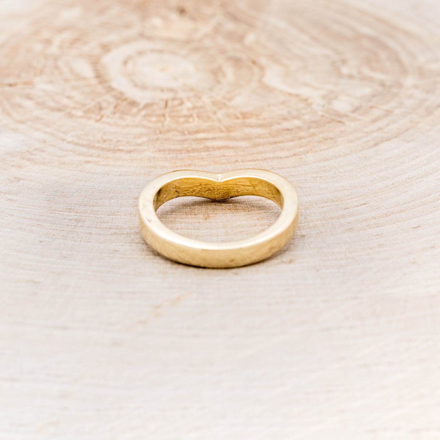 "KIDA" - V-SHAPED STACKING BAND WITH DIAMONDS & FIRE & ICE OPAL INLAYS-5